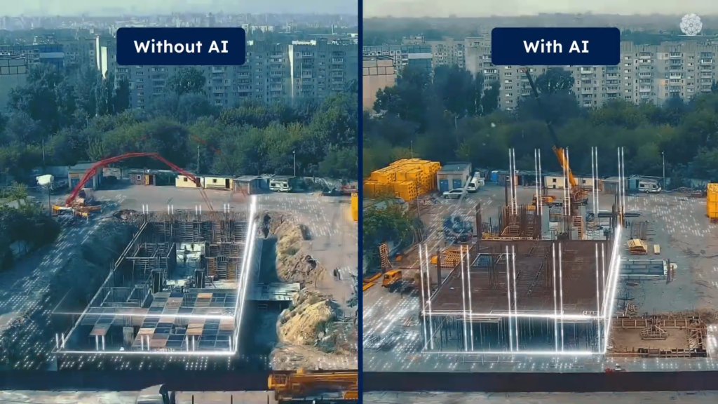 Construction project happening faster when using AI to reduce risk in Project Management